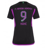 Camisa de Futebol Bayern Munich Harry Kane #9 Equipamento Secundário Mulheres 2023-24 Manga Curta